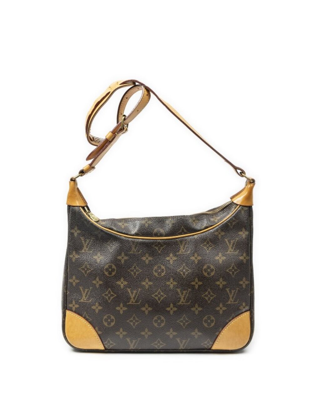 Louis Vuitton Brown Monogram Canvas Shoulder Bag